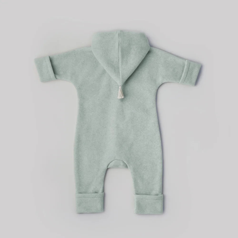 Overall - Mint/Milk aus Bio-Baumwollfleece