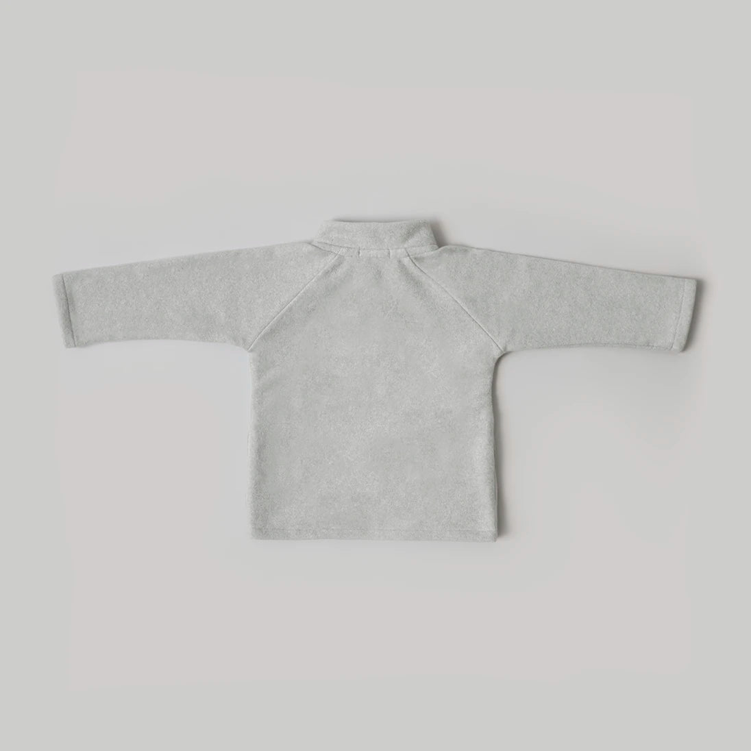 Jacke - Soft Grey - Bio-Baumwollfleece