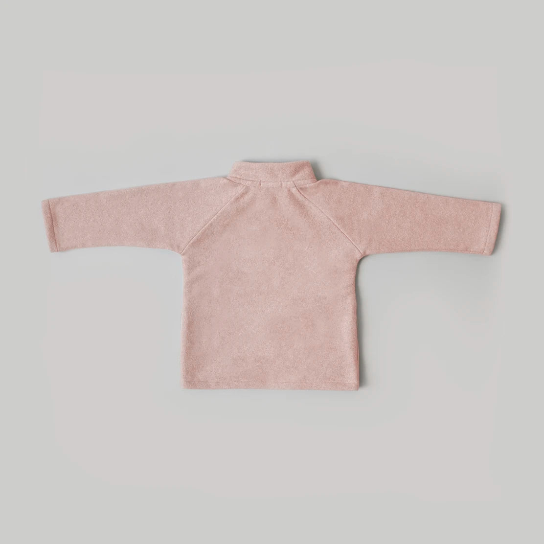 Jacke - Soft Rose - Bio-Baumwollfleece