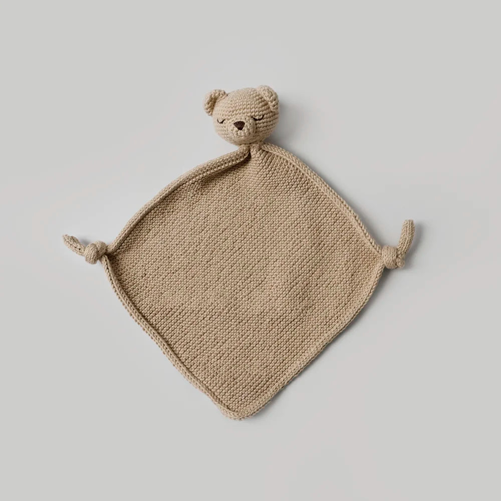 Kuscheltuch Bär