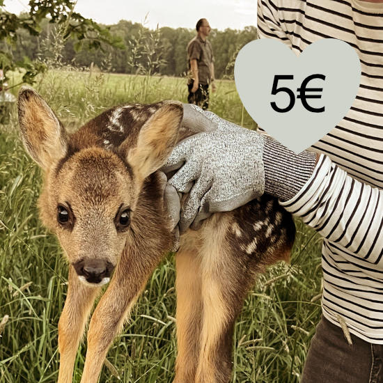 Spende Rehkitzrettung 5 Euro