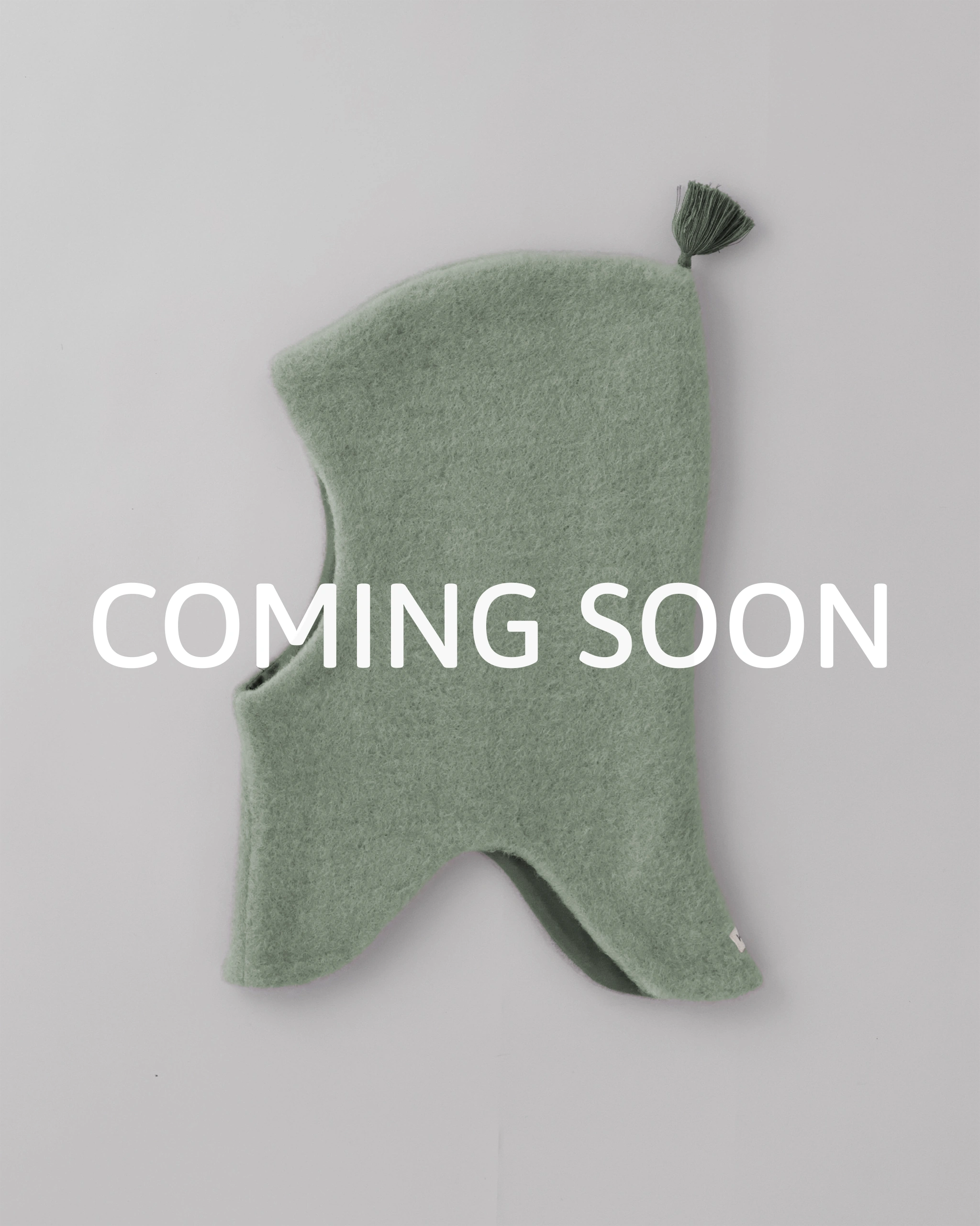 Wollfleece Schalmütze - Frost Green/Green