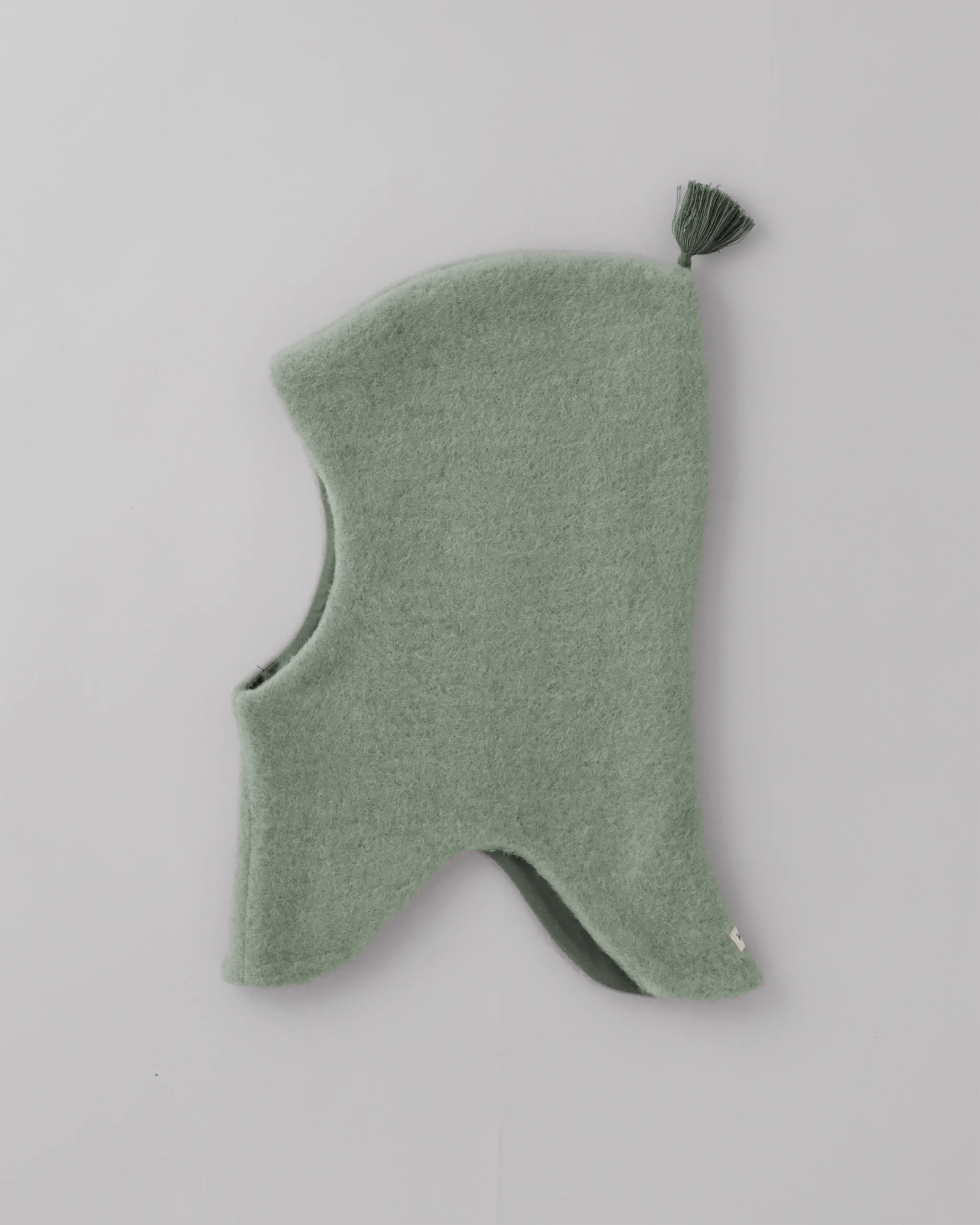 Wollfleece Schalmütze - Frost Green/Green