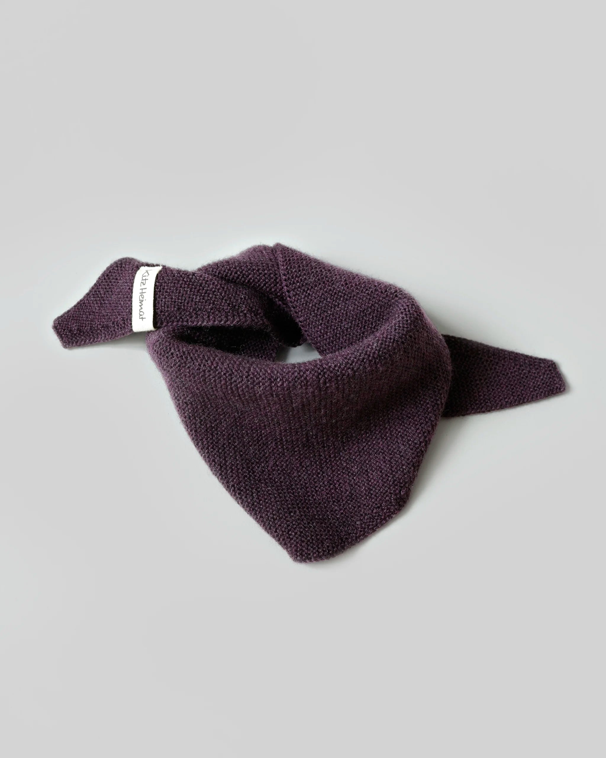 Merino Strickschal Damen - Plum