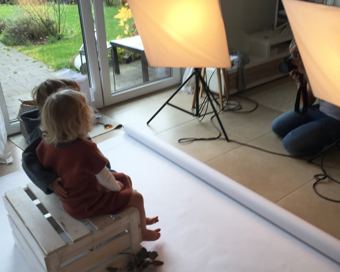 Erstes Fotoshooting