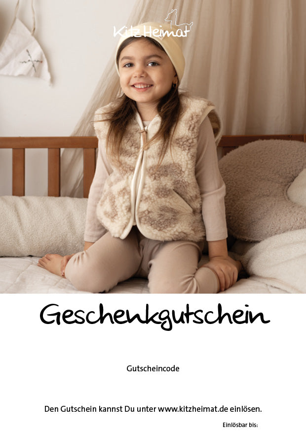 Gutschein freier Wert