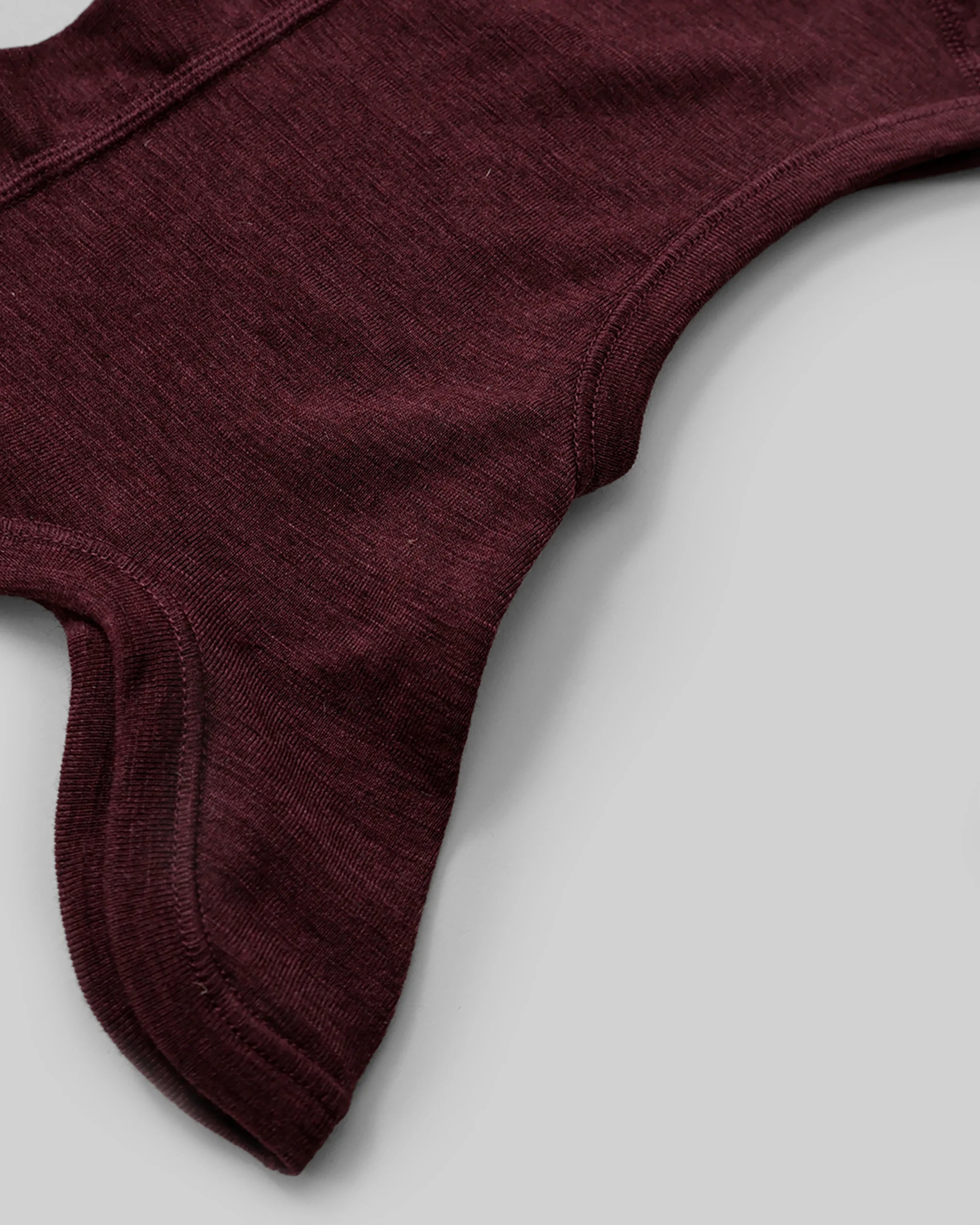 Bio-Merino Balaclava - Burgundy