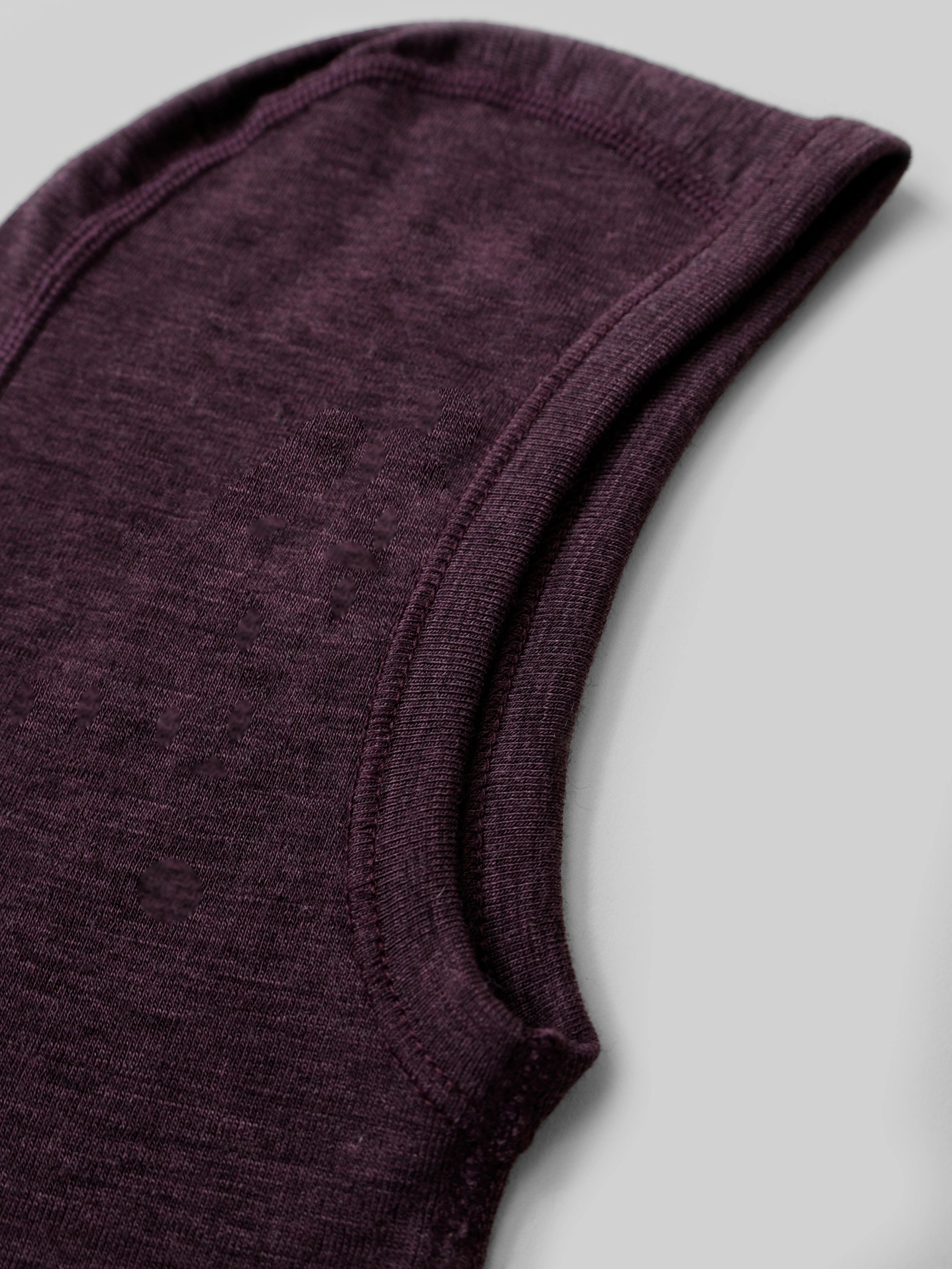 Bio-Merino Balaclava - Plum
