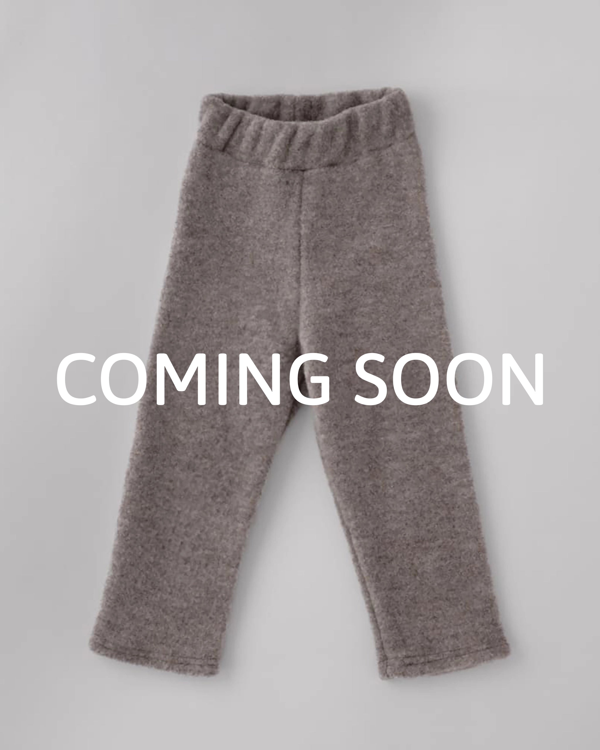 Wollfleece Hose - Greige