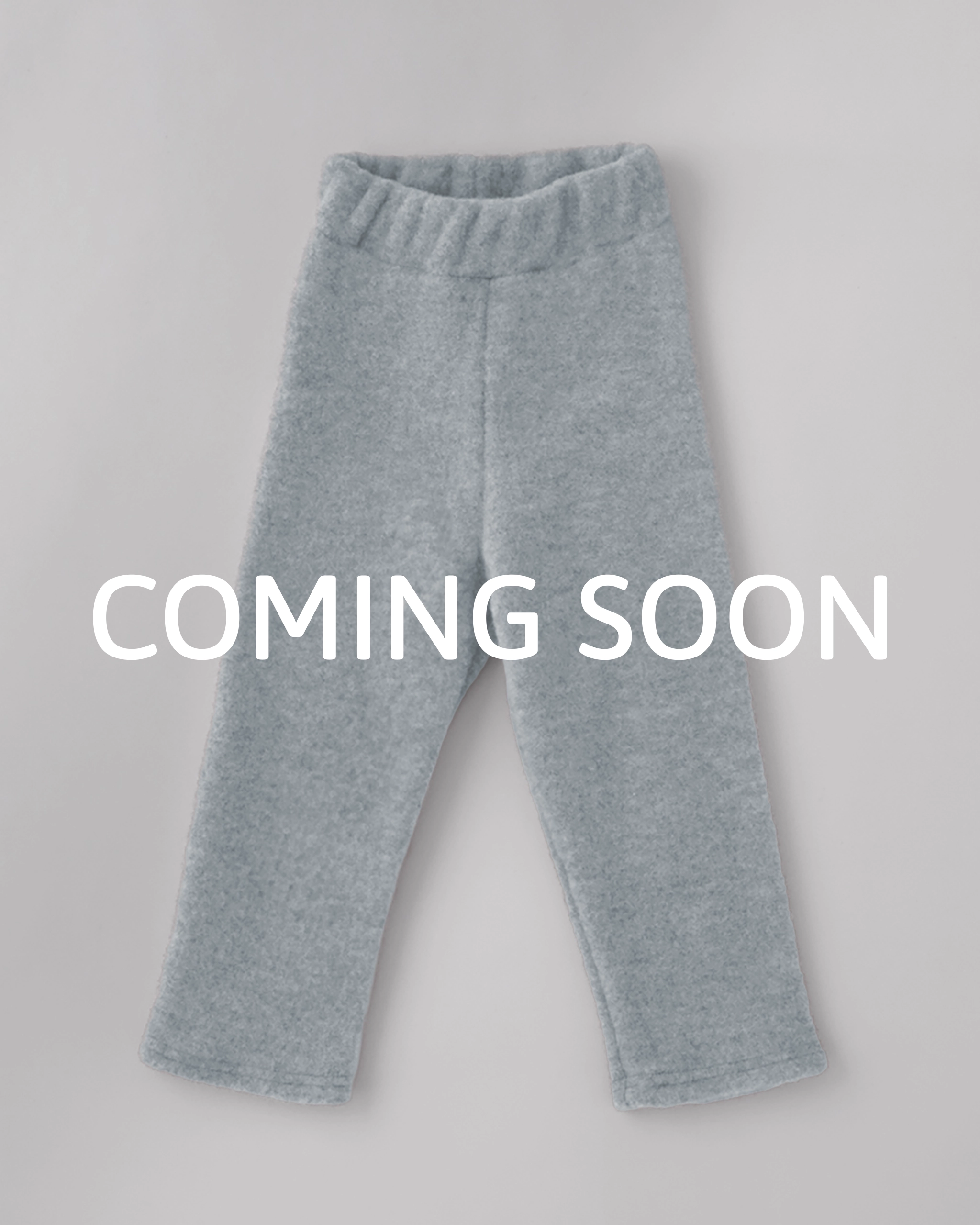 Wollfleece Hose - Sky Grey