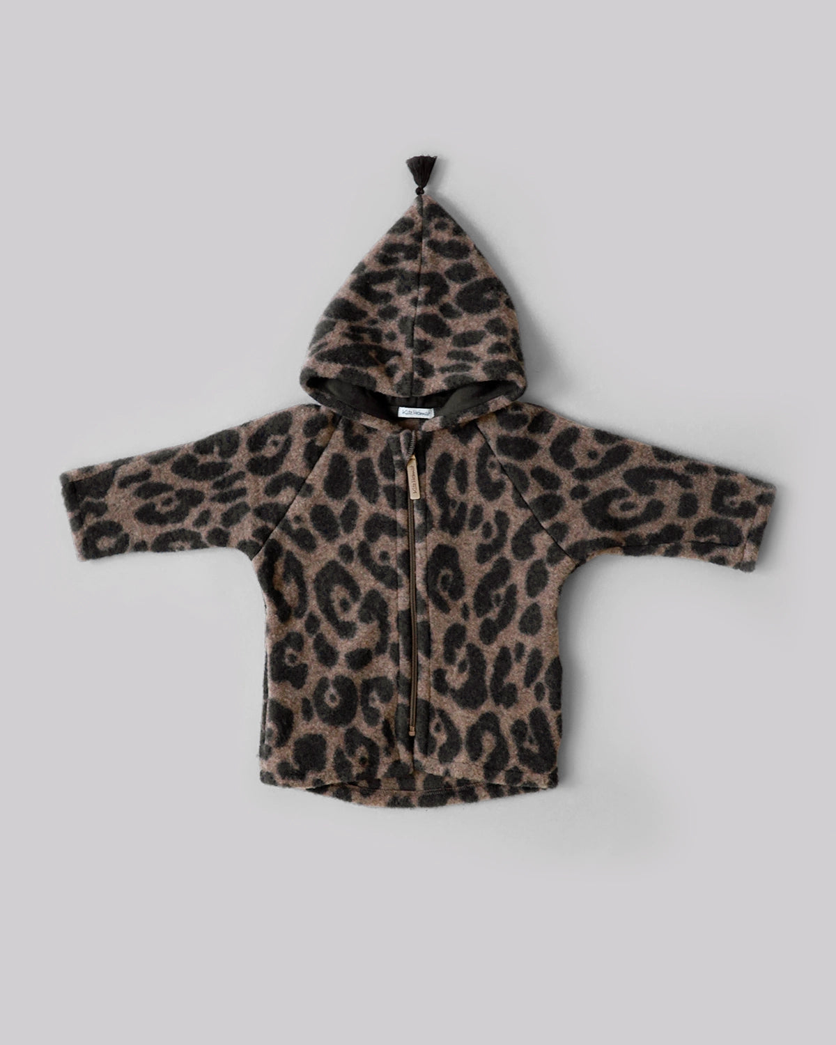 Wollfleece Jacke - Leo Coffee