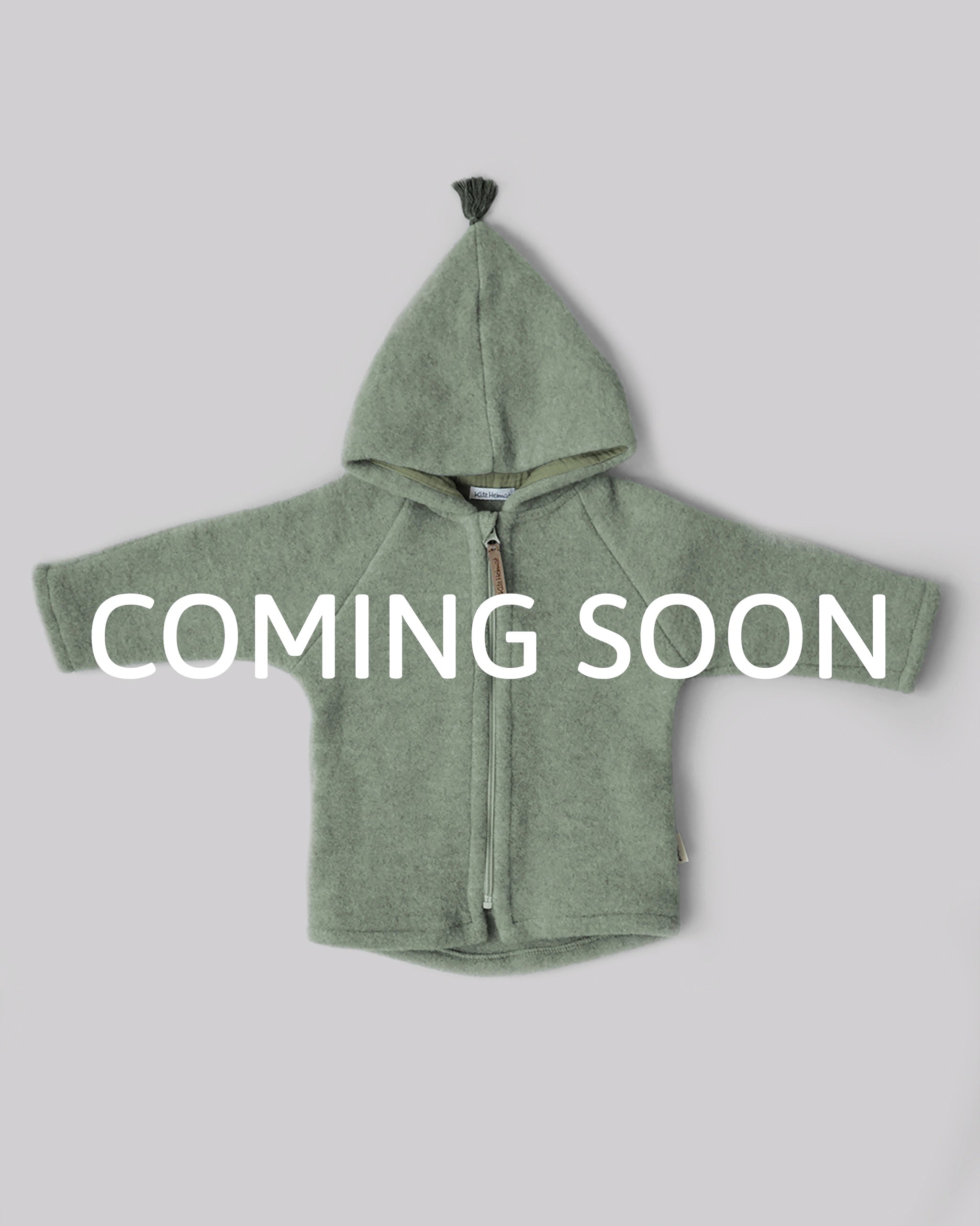 Wollfleece Jacke - Frost Green/Green