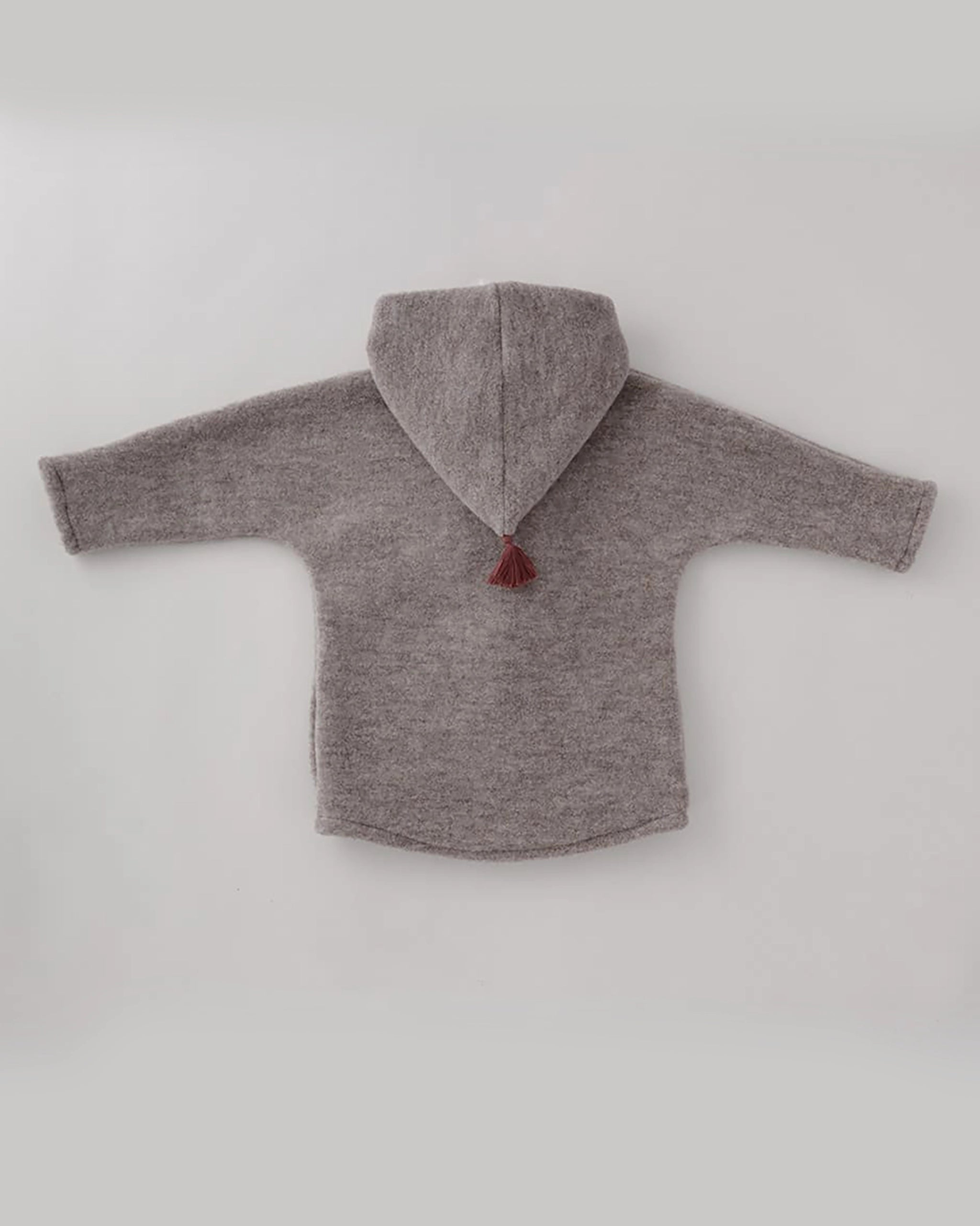 Wollfleece Jacke - Greige/Light Plum