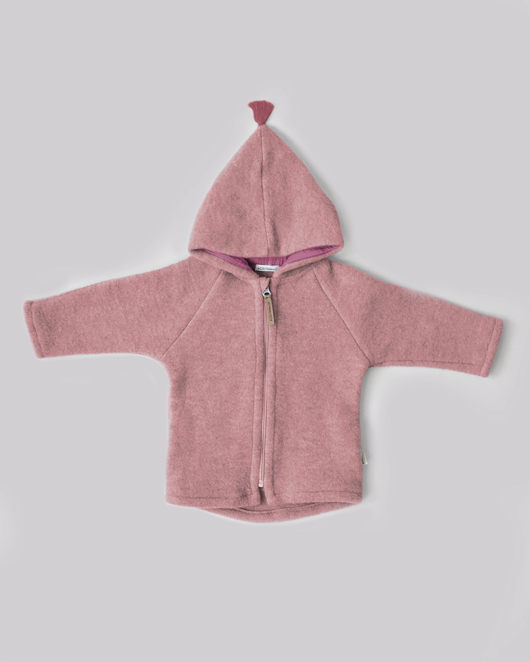 Wollfleece Jacke - Cloudy Rose/Rose