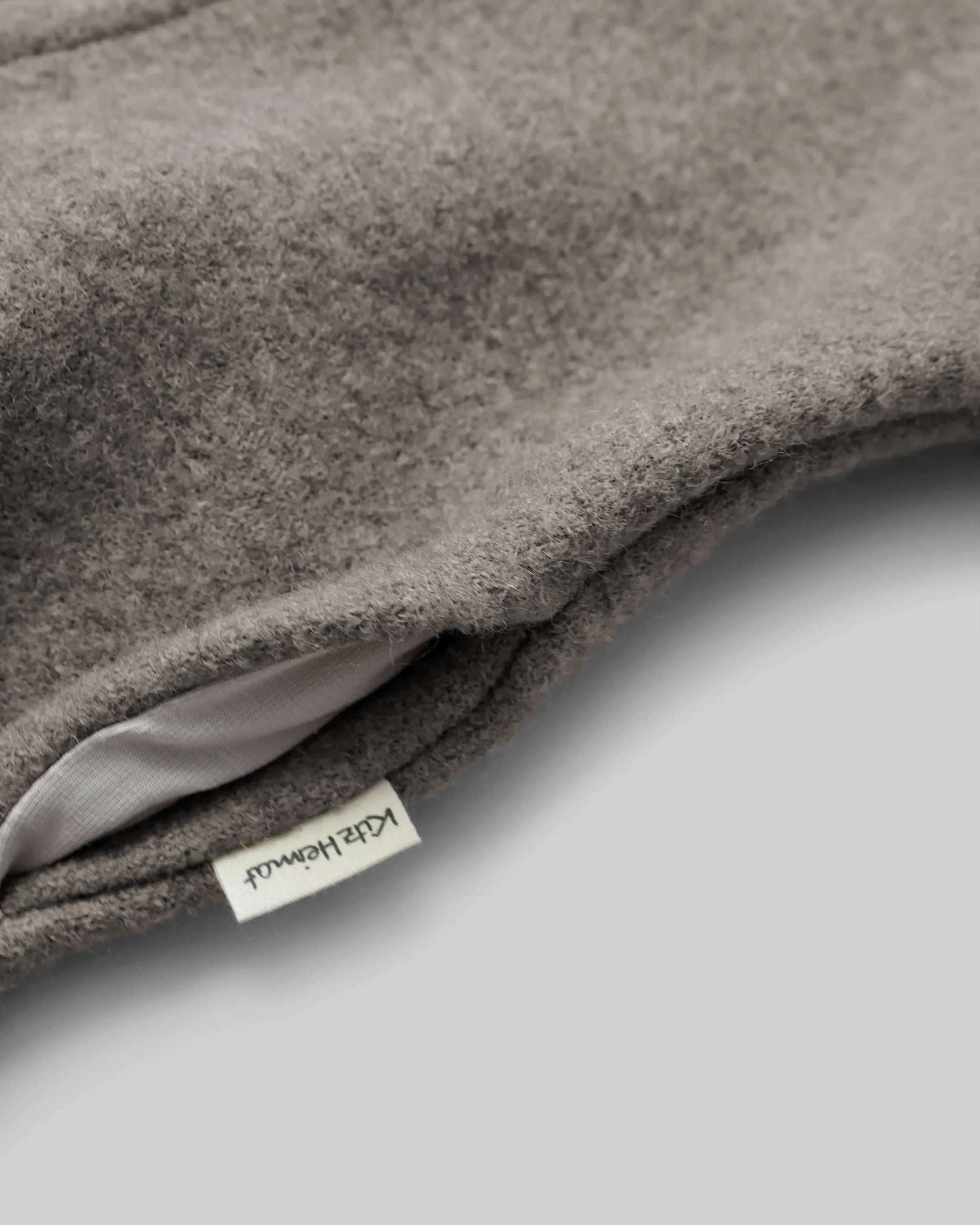 Wollwalk Jacke - Greige