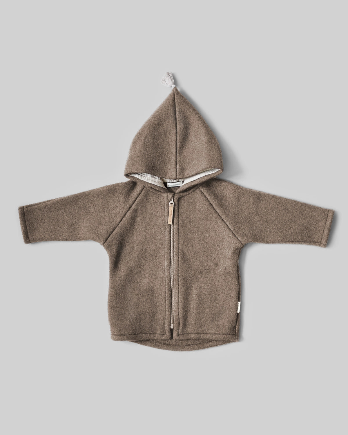 Wollwalk Jacke - Greige