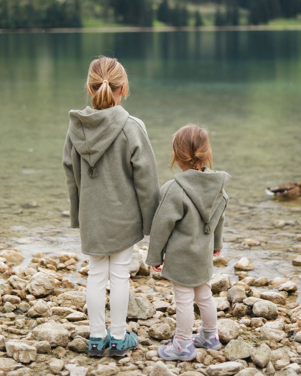 Wollwalk Jacke - Frost Green