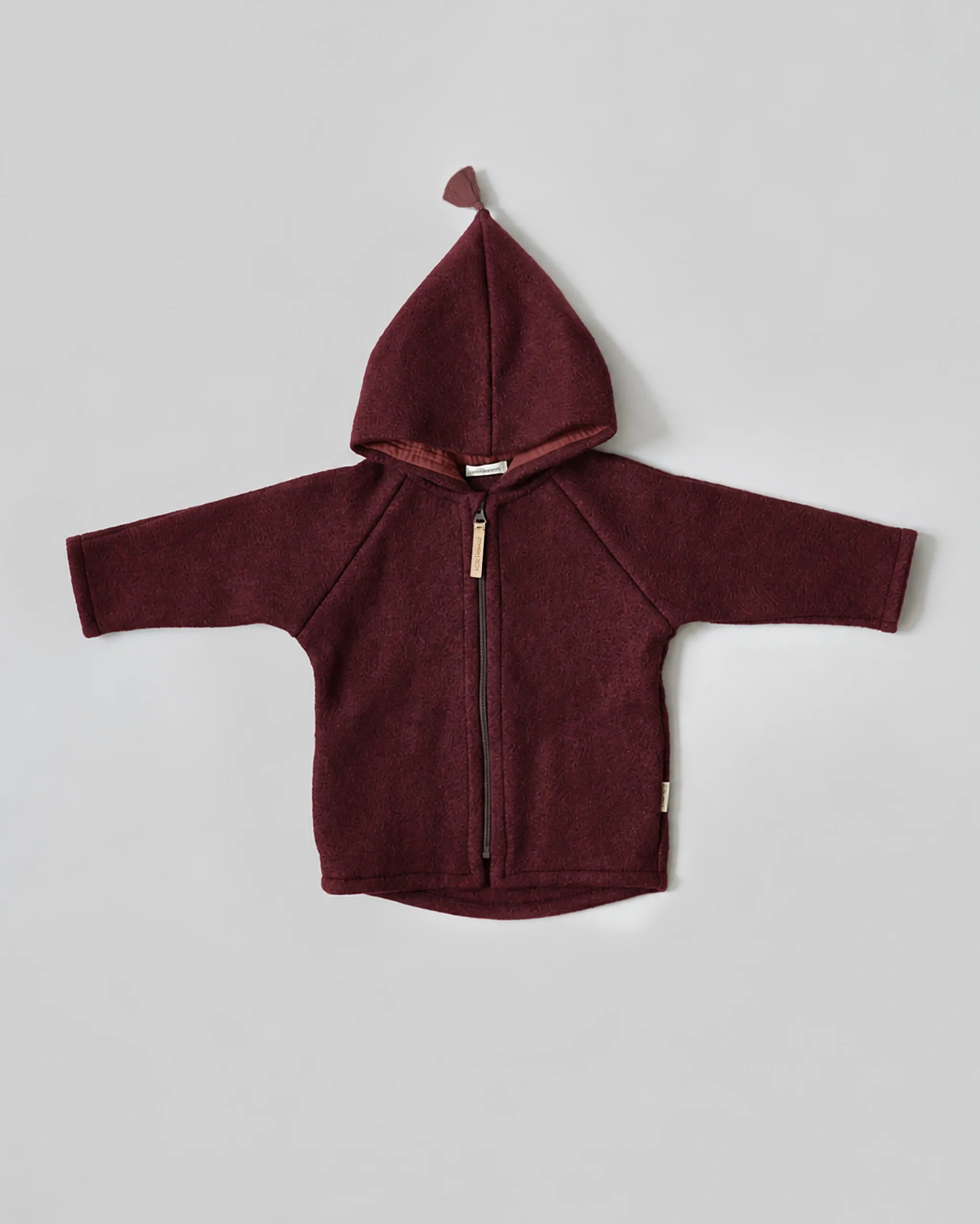 Wollwalk Jacke - Burgundy
