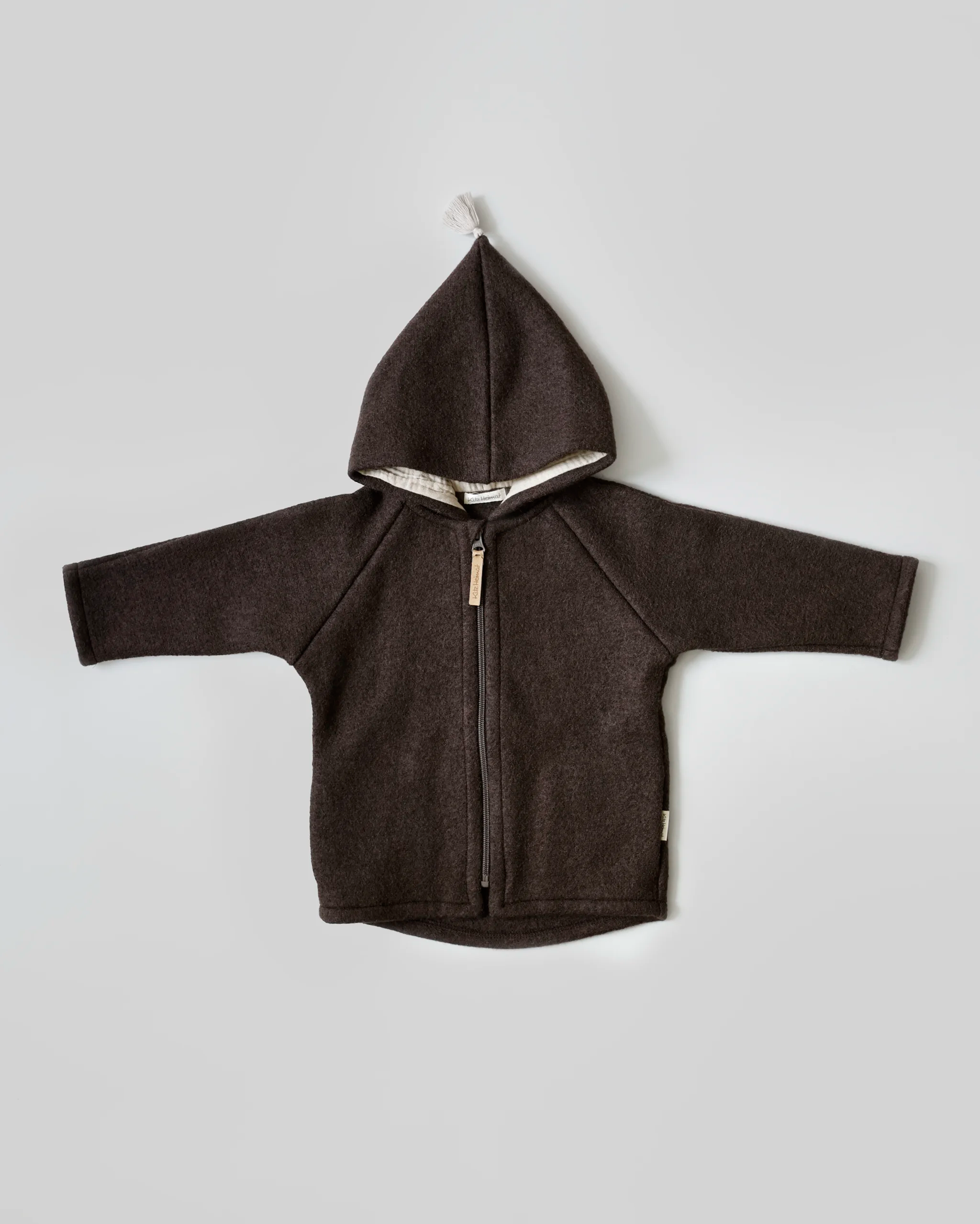 Wollwalk Jacke - Coffee