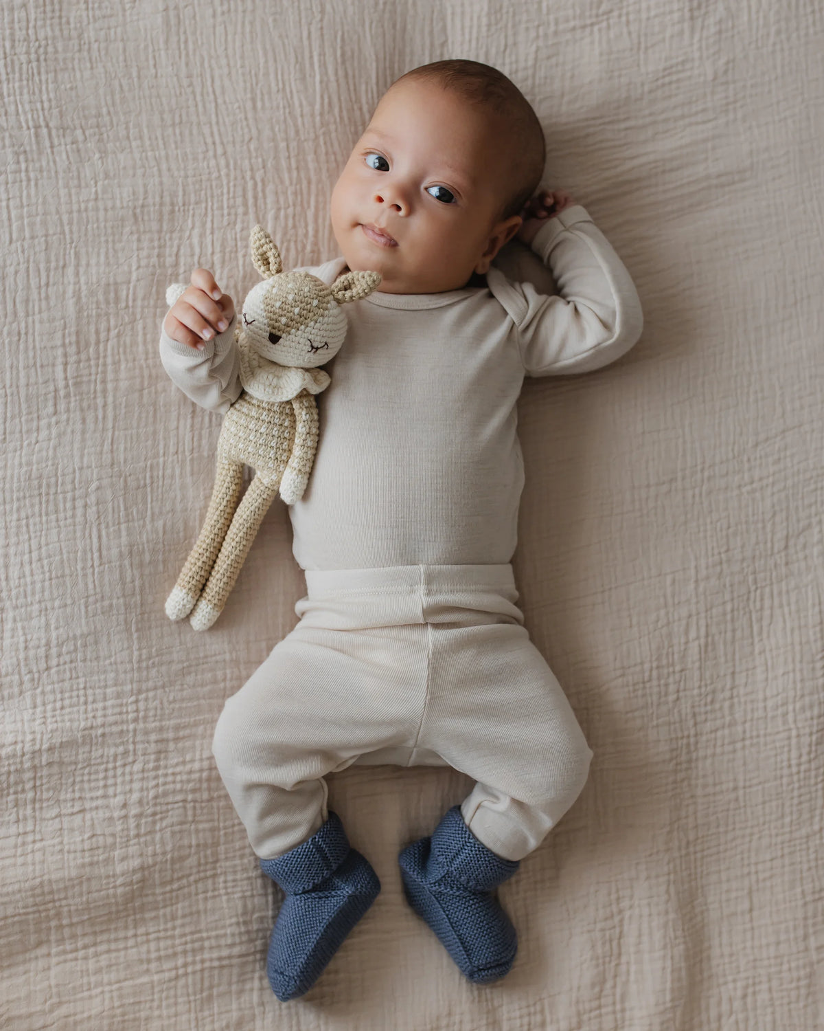 Bio-Merino Leggings - Nude