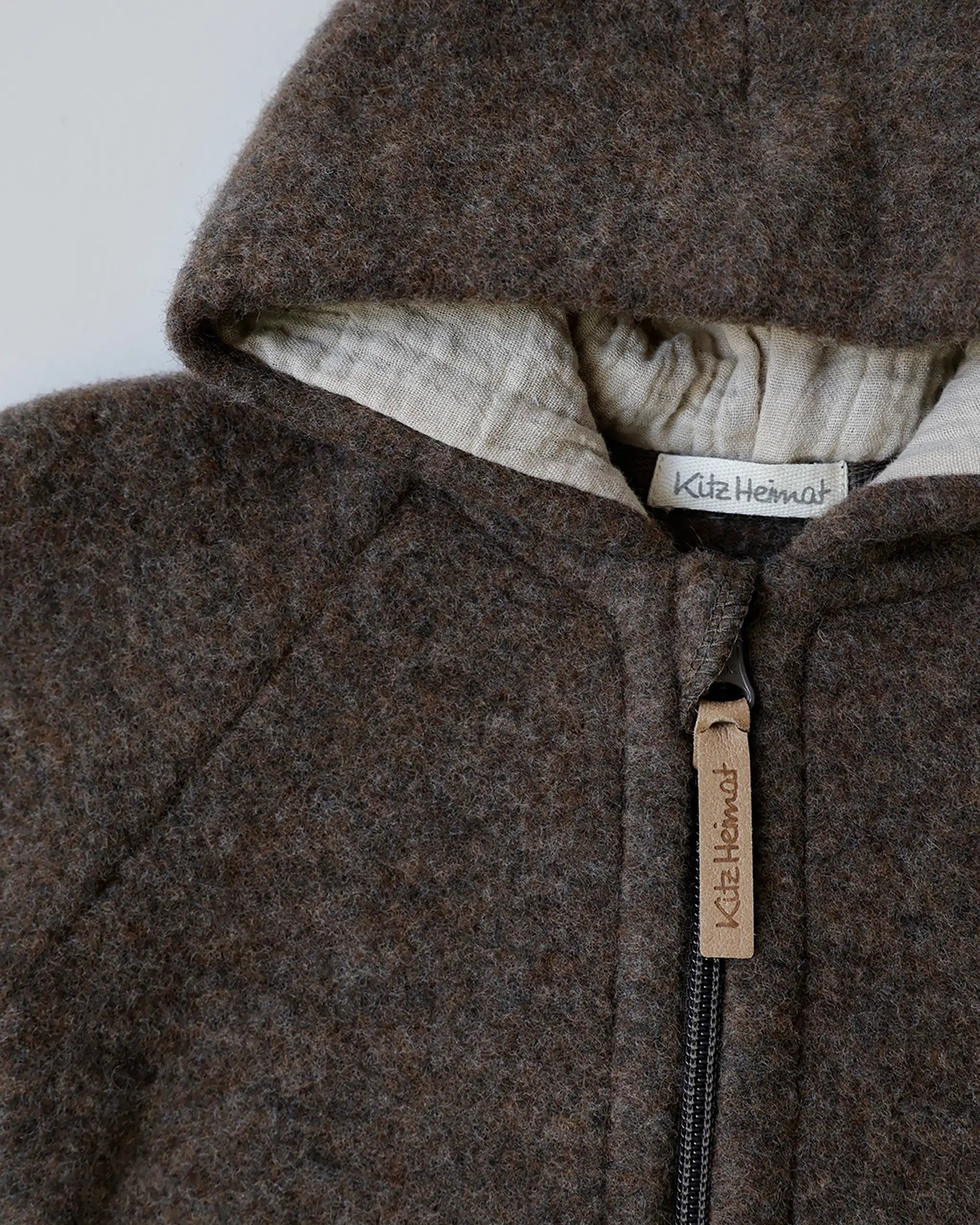 Wollfleece Overall - Chocolate/Nude