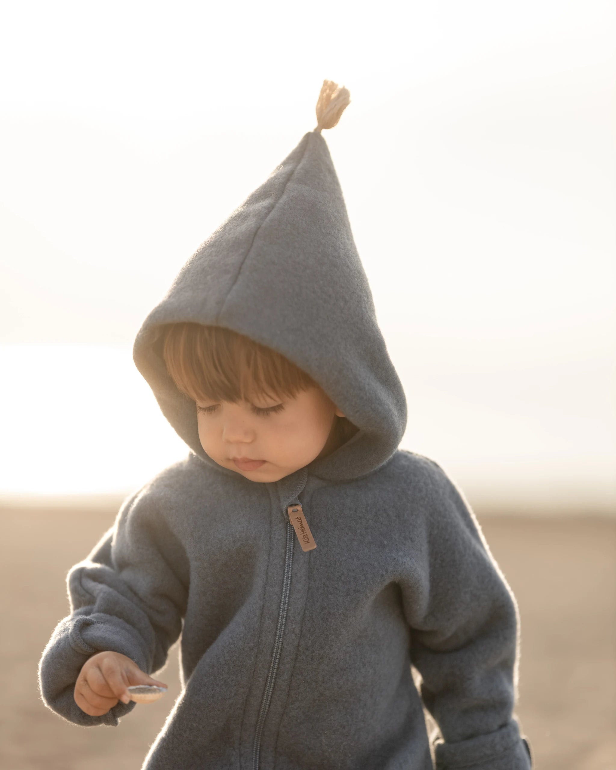 Wollfleece Overall - Cloudy Blue/Blue