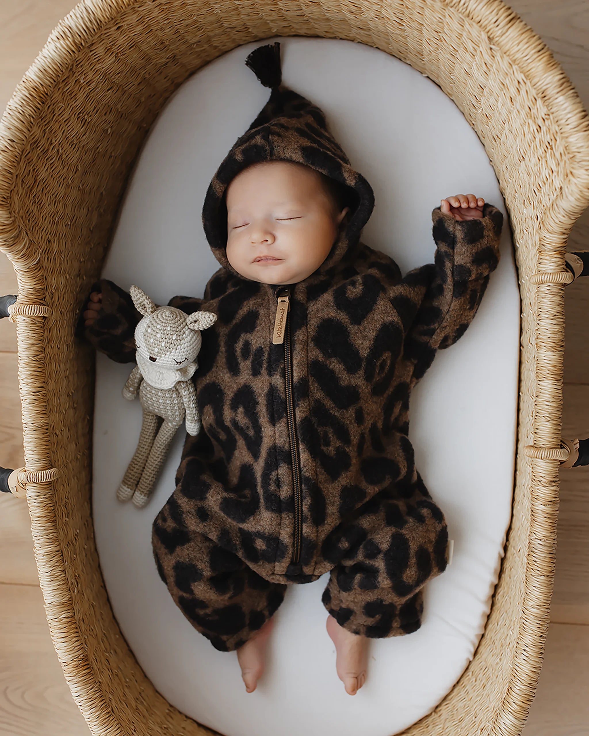 Wollfleece Overall - Leo Coffee