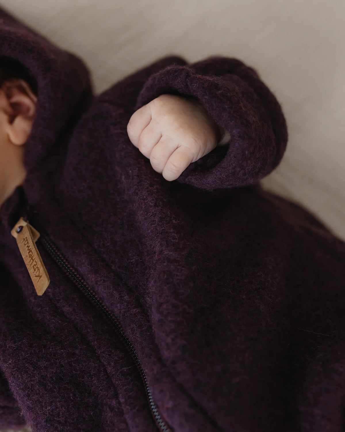Wollfleece Overall - Plum/Light Plum