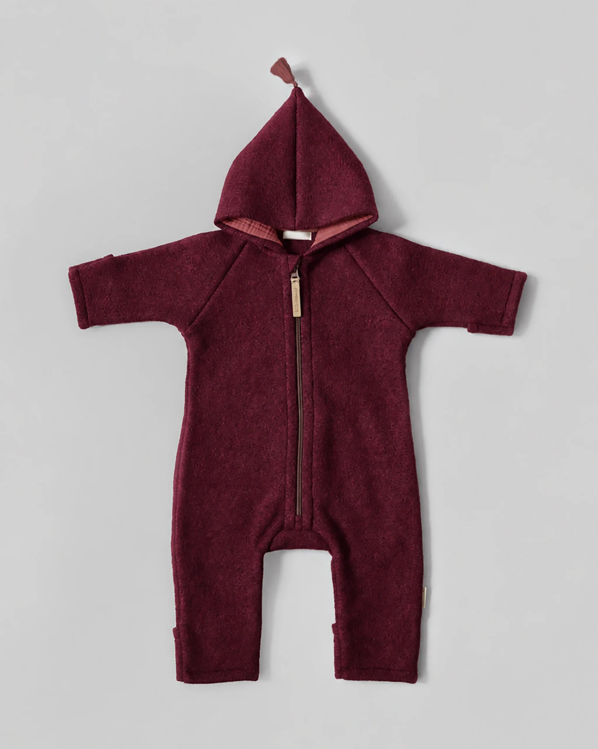 Wollwalk Overall - Burgundy