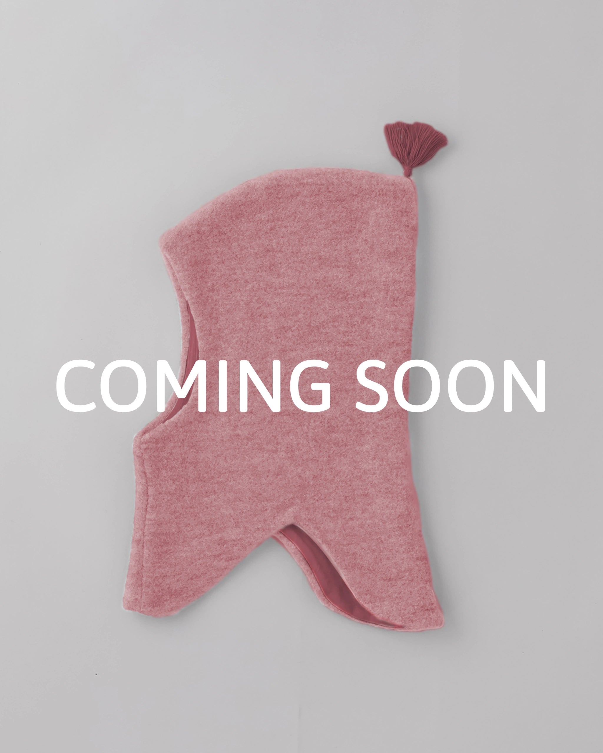 Wollfleece Schalmütze - Cloudy Rose/Rose