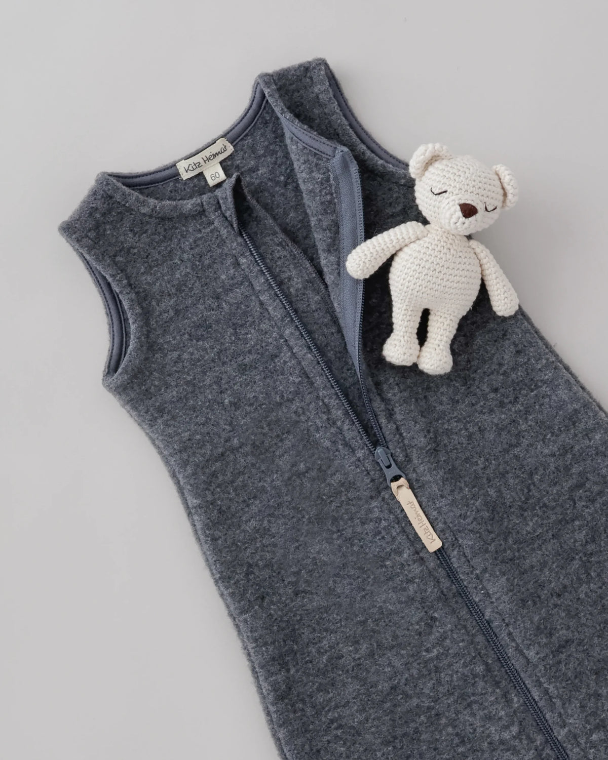 Woolfleece Schlafsack Grey