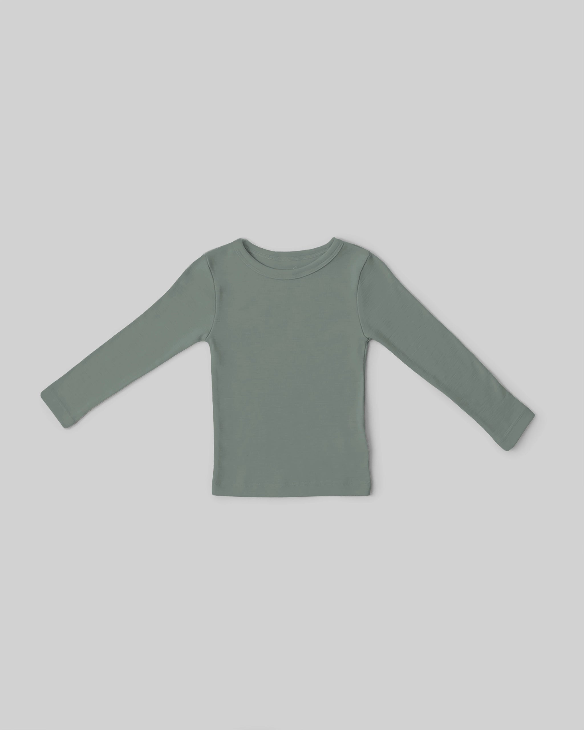 Bio-Merino Longsleeve - Frost Green
