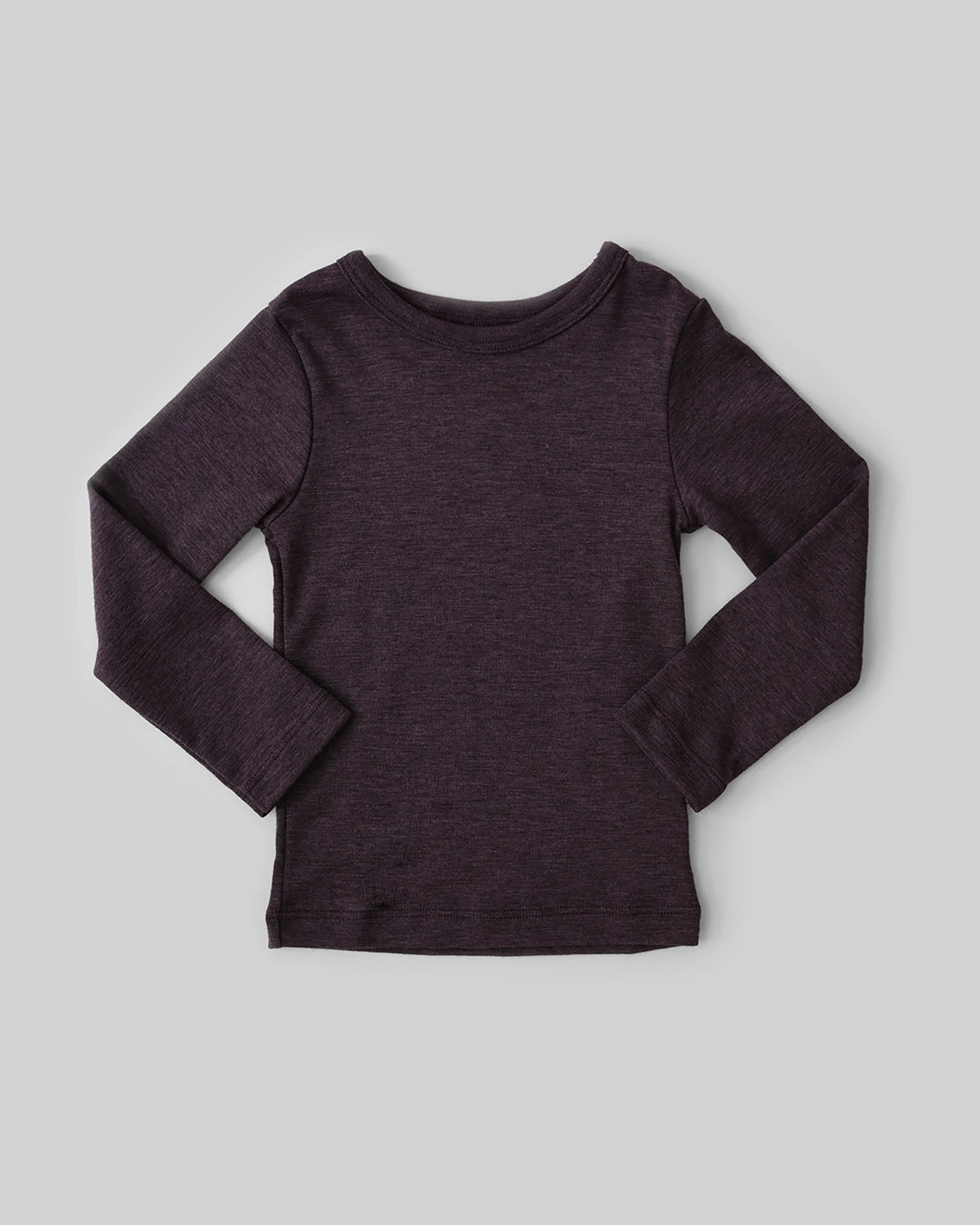Bio-Merino Longsleeve Damen - Plum