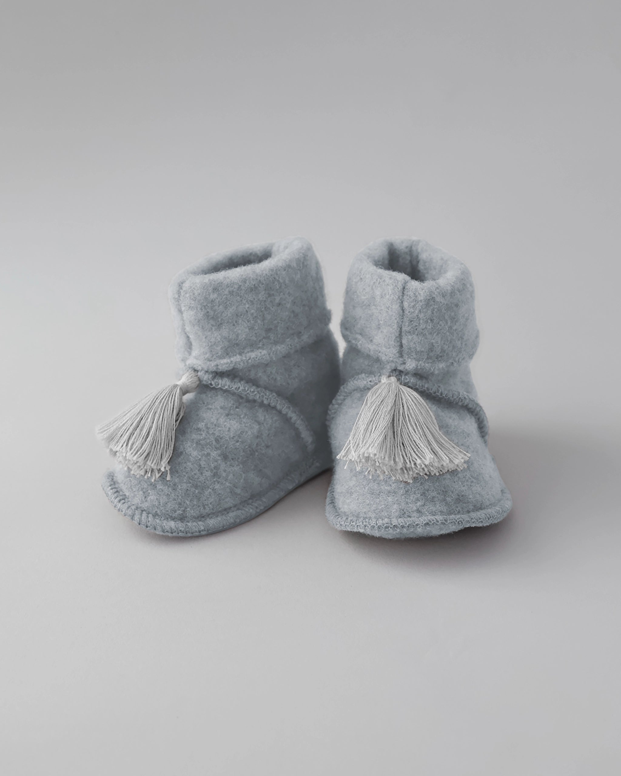 Wollfleece Trageschuhe - Sky Grey