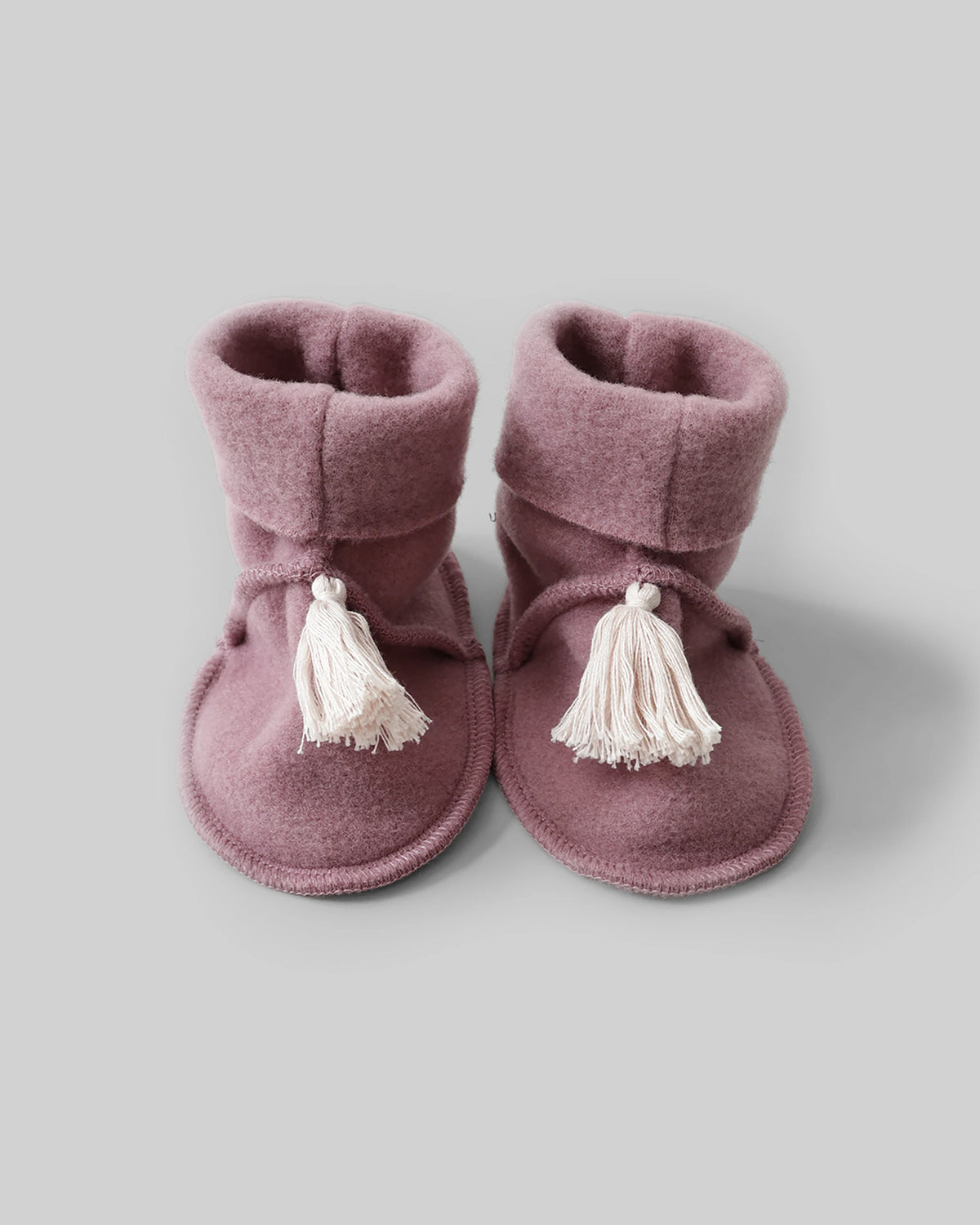 Wollfleece Trageschuhe - Cloudy Rose