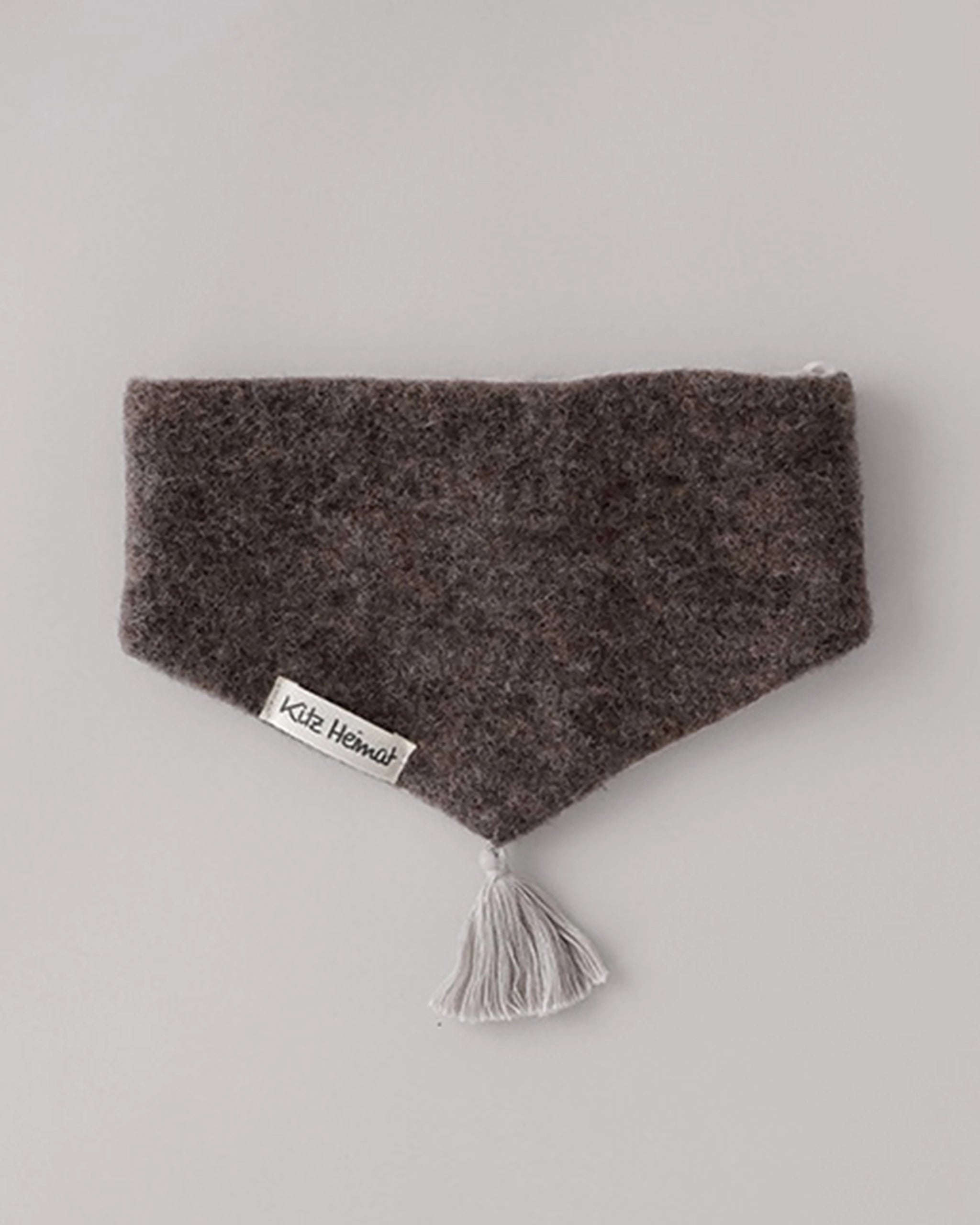 Wollfleece Schal - Chocolate/Nude