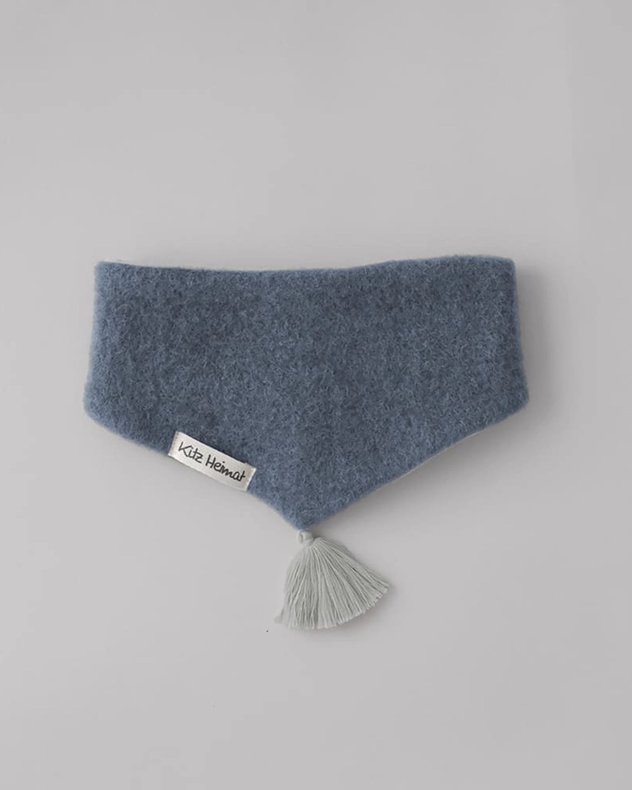Wollfleece Schal - Cloudy Blue/Blue