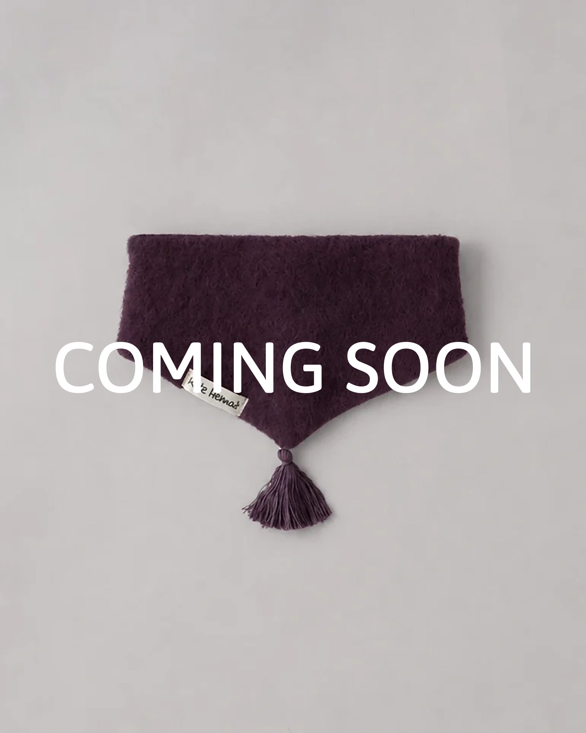 Wollfleece Schal Cloudy - Plum/Light Plum