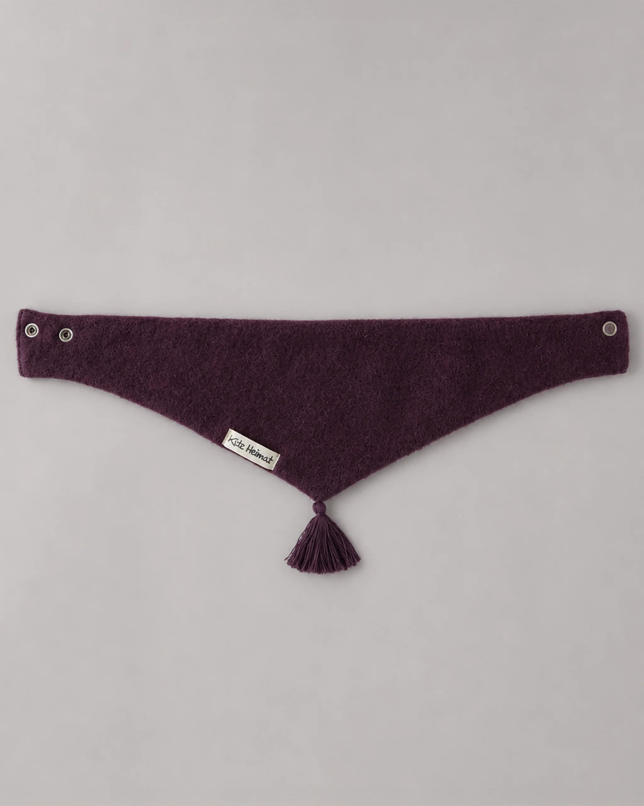 Wollfleece Schal - Plum/Light Plum