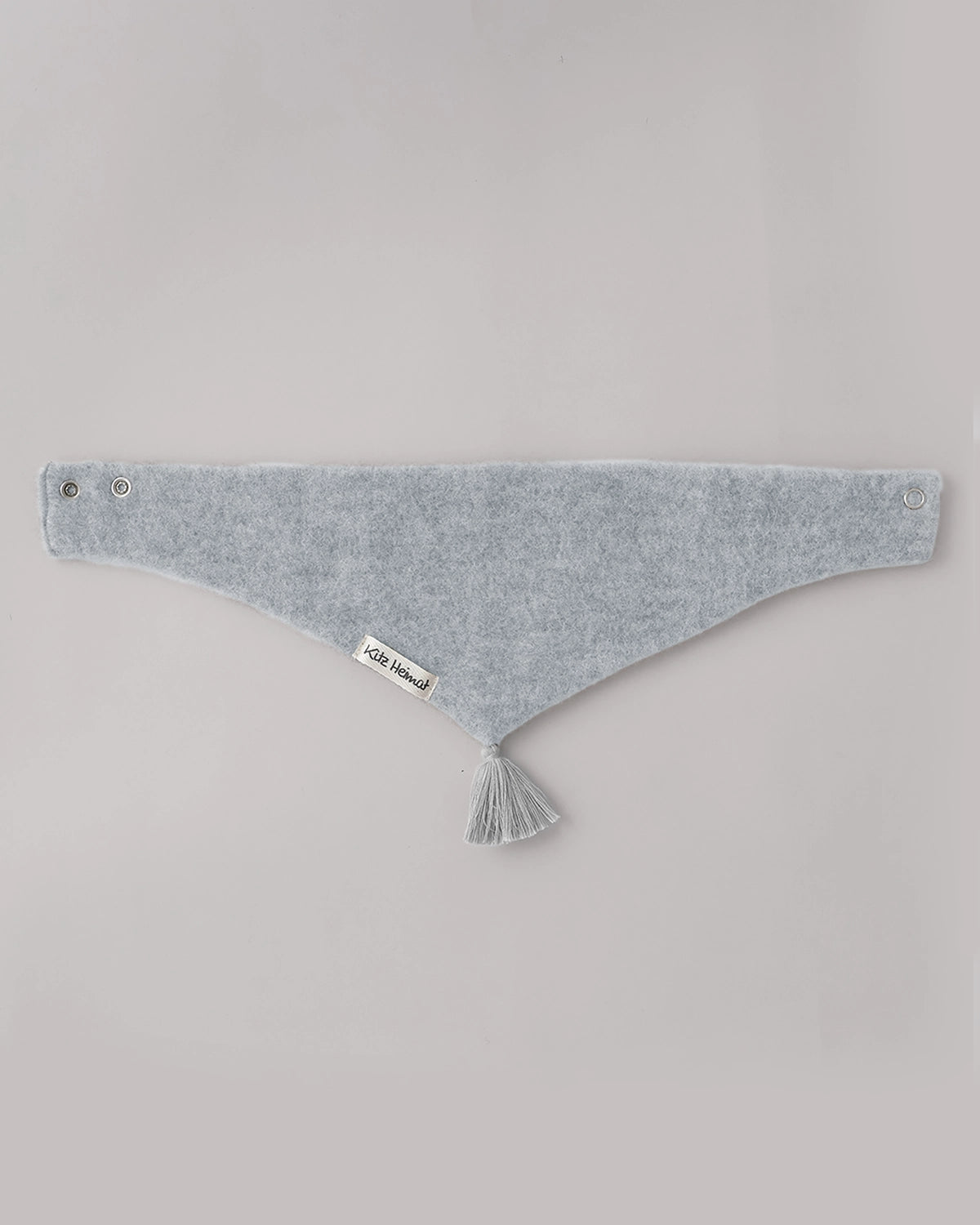 Wollfleece Schal - Sky Grey/Grey