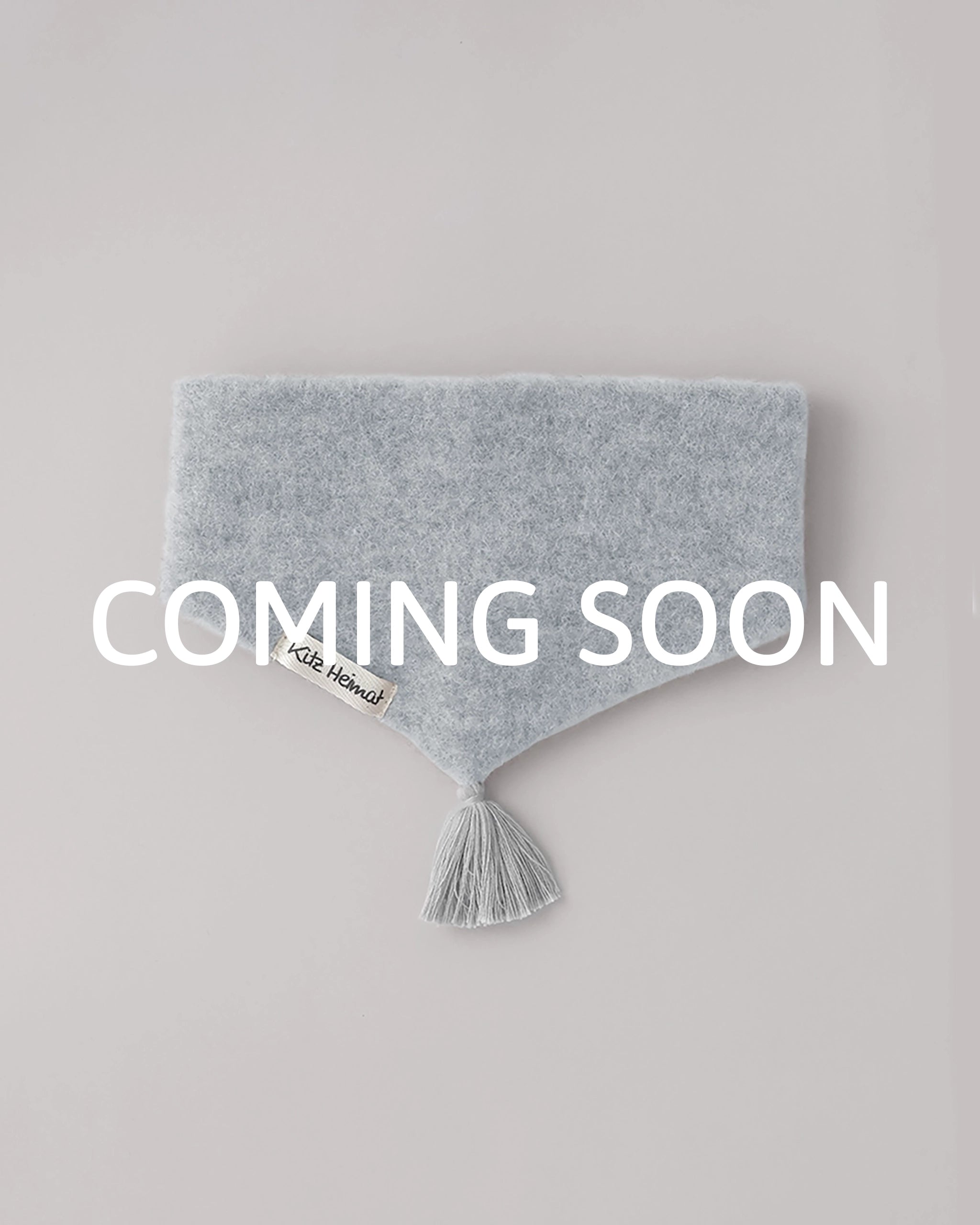 Wollfleece Schal - Sky Grey/Grey