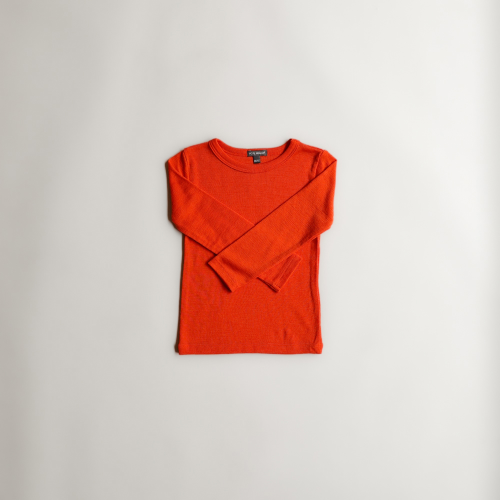 Shirt Merino Bright Orange