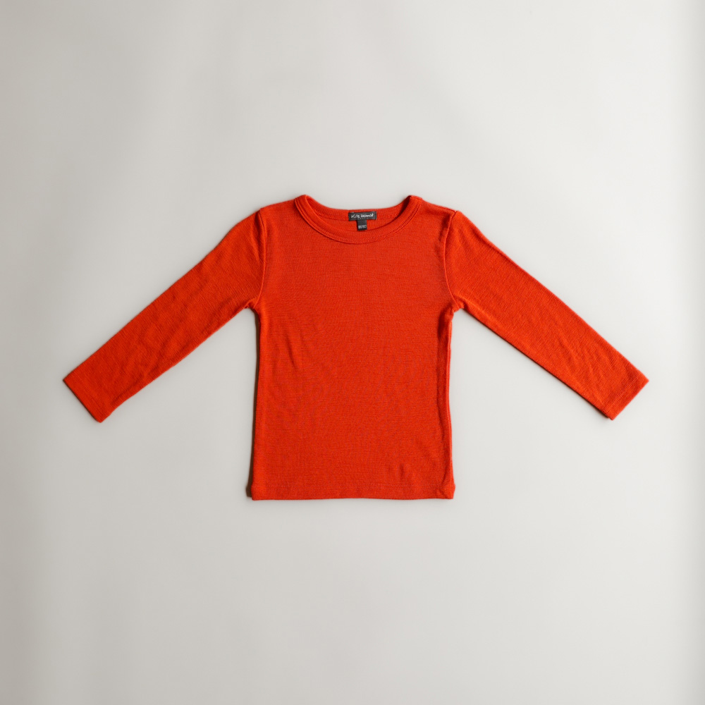 Shirt Merino Bright Orange