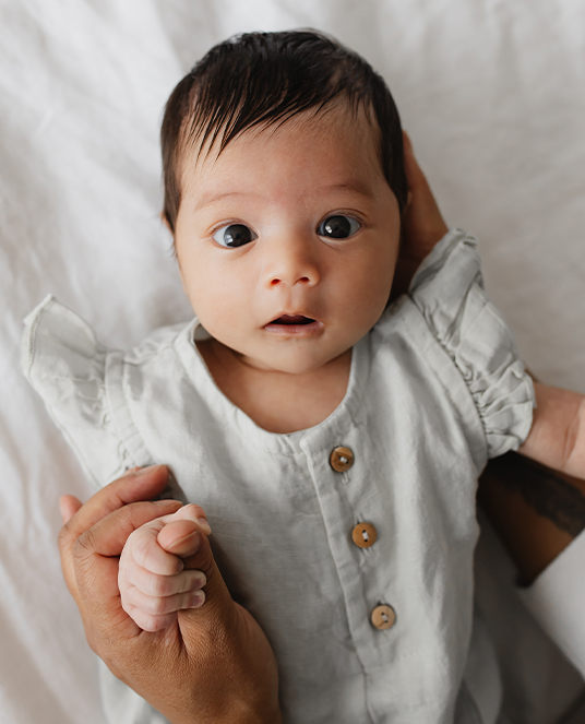 Baby Kleidung aus Leinen