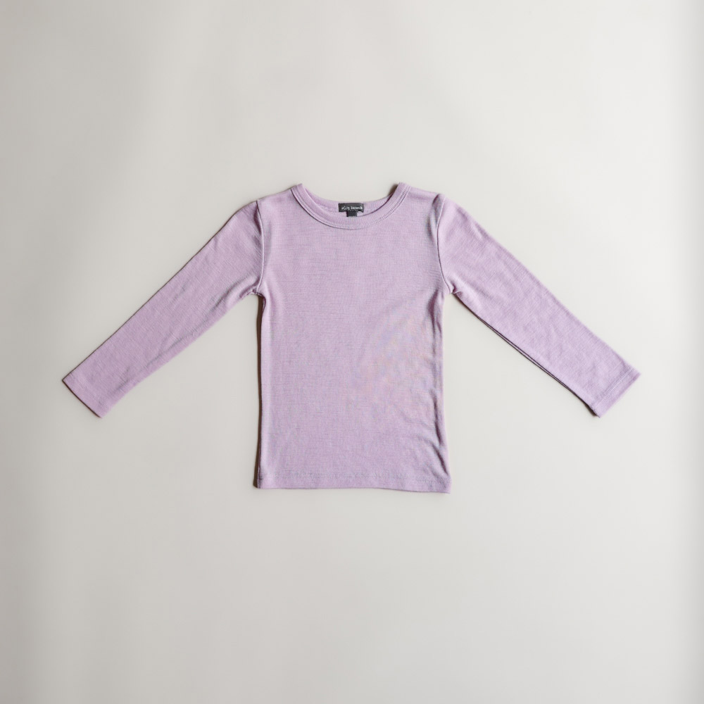 Shirt Merino Pastel Lilac